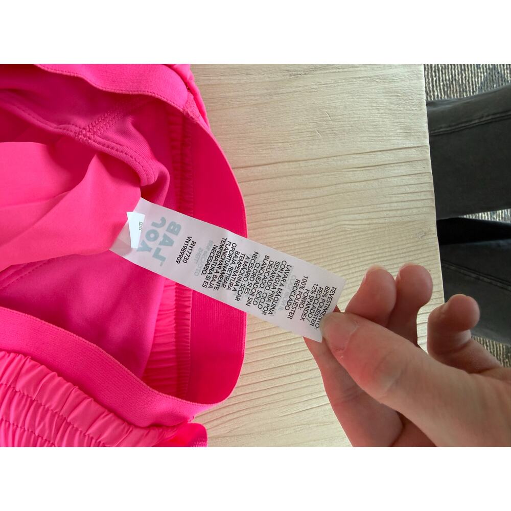 Joy Lab High Rise Hot Pink Shorts - Picture 4 of 5